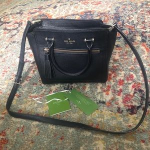 Black Kate spade cobble hill bag ♠️